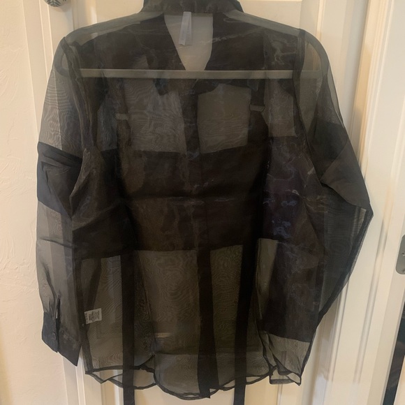 NWT Sheer Shirt - Picture 2 of 2